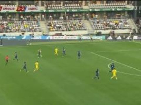 [进球视频]扳回一球！吉贝蒂斯不停球抽射破门，立陶宛1-2荷兰