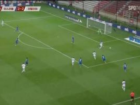 [进球视频]意大利反超！雷特吉背身做球助攻，波利塔诺铲射破门