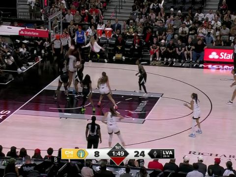 芝加哥天空vs拉斯维加斯王牌第1节英文原声回放