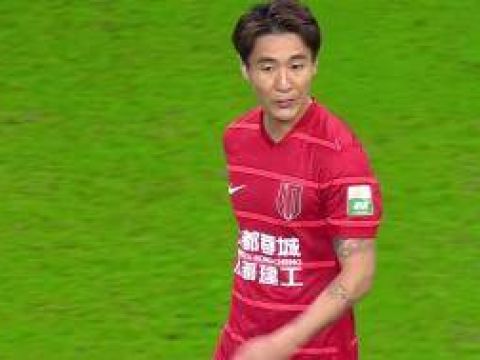 [进球视频]赛季进球上双！开场4分钟韦世豪任意球直接入网