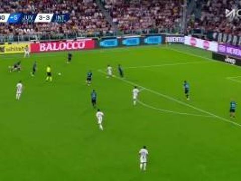 [进球视频]平地起惊雷?阿季奇超远无解世界波，尤文4-3绝杀国米！