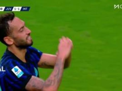 [进球视频]国米1-1扳平尤！文奥古斯托回做，恰20迎球左脚迎球怒射破门