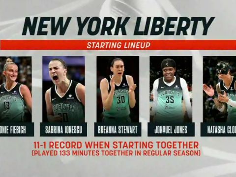 纽约自由人vs菲尼克斯水星第3节英文原声回放