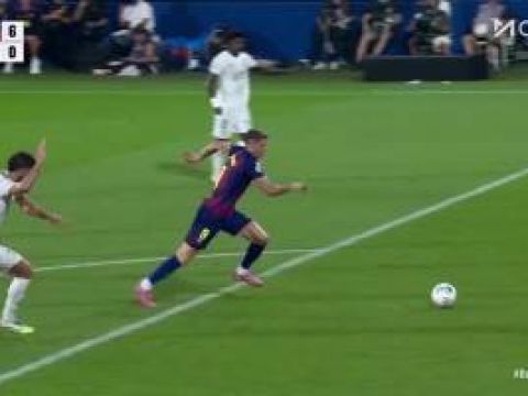 [进球视频] 惨案！巴萨6-0瓦伦西亚！伯纳尔送助攻莱万单刀挑射破门双响！