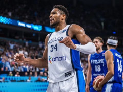 男篮欧锦赛季军赛回放全场录像高清：希腊男篮vs芬兰男篮回放9.14 字母哥30分