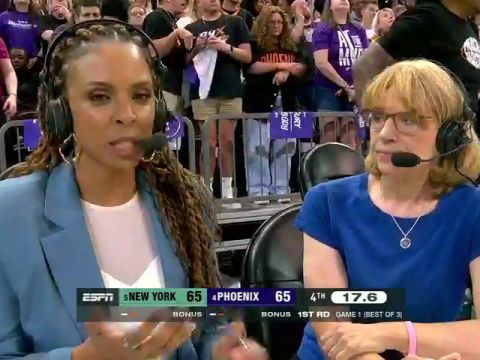 纽约自由人vs菲尼克斯水星第4节英文原声回放