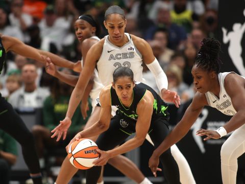 拉斯维加斯王牌83-86西雅图风暴 风暴上演末节大逆转将大比分扳成1-1