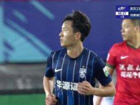 [进球视频] 武汉三镇2-5河南 邓涵文脚跟蝎子摆尾 龙威垫射破门