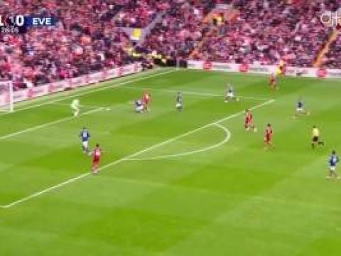 [进球视频]5场进3球！赫拉芬贝赫直塞，埃基蒂克单刀破门，利物浦2-0埃弗顿