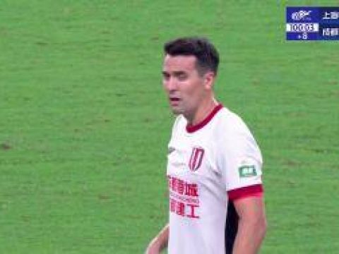 [进球视频]读秒绝平！周定洋第99分钟门前补射破门