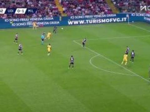 [进球视频]米兰再下一城！福法纳破门，普利西奇抢断+送助攻