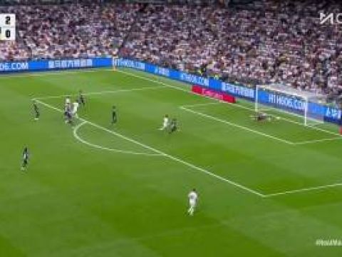 [射门被扑]差点世界波+3！维尼修斯禁区外搓射被扑