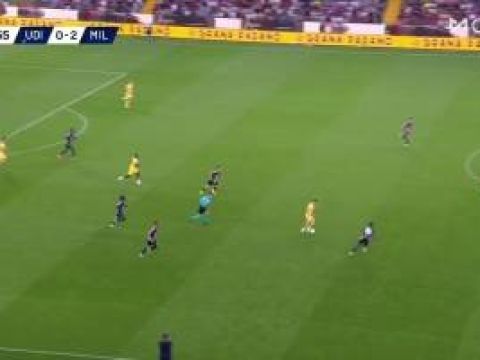 [进球视频]米兰3-0领先！拉比奥特送助攻，普利西奇小角度打门得手