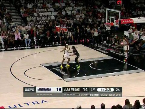 印第安纳狂热vs拉斯维加斯王牌第1节英文原声回放