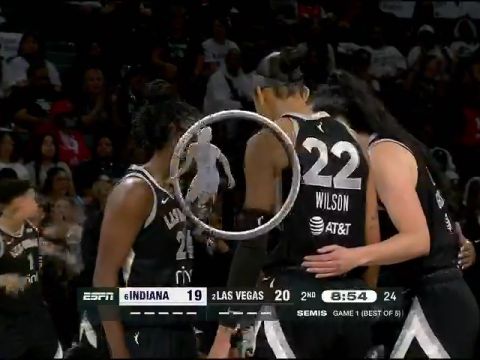 印第安纳狂热vs拉斯维加斯王牌第2节英文原声回放