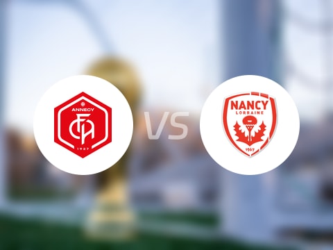 【法乙】昂纳西vs南锡比赛结果：昂纳西(1-2)南锡比分战报(2025年09月24日)