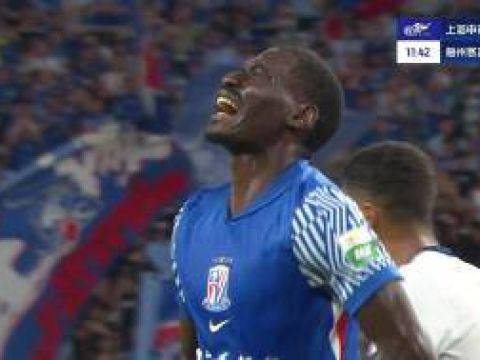 [进球视频]打破球荒！高天意吊传，阿苏埃禁区两连击先下一城