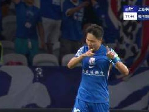 [进球视频]于汉超风骚助攻杨泽翔打入赛季首球！申花5-0梅州