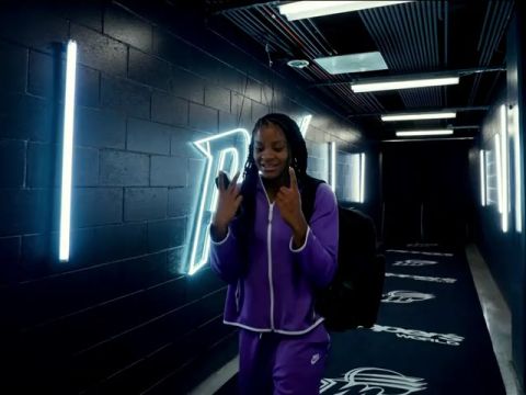 WNBA季后赛：明尼苏达山猫vs菲尼克斯水星第2节英文原声回放