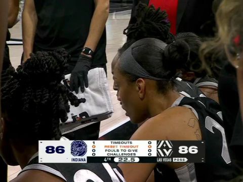 印第安纳狂热vs拉斯维加斯王牌第4节英文原声回放