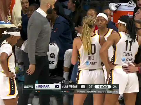 印第安纳狂热vs拉斯维加斯王牌加时一英文原声回放