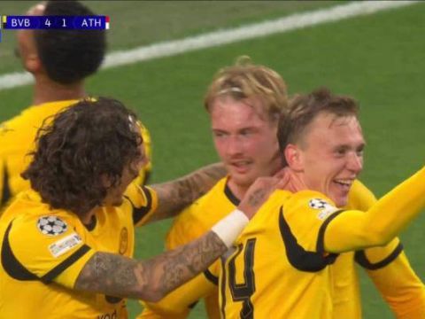 [进球视频]无情虐杀！拜尔助攻布兰特禁区内低射破门