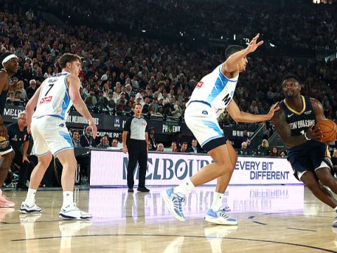 墨尔本联97-107鹈鹕 多伊尔空砍25分难敌锡安15+5