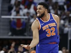 NBA季前赛战报：恩比德乔治伤停尼克斯大胜76人 唐斯11分布伦森8中2