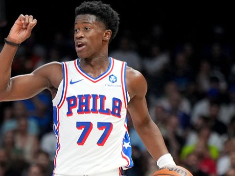 埃奇库姆vs尼克斯集锦 14+6小试牛刀仍需练级