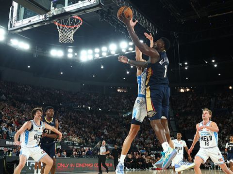 墨尔本联97-107鹈鹕 多伊尔空砍25分难敌锡安15+5