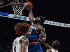 NBA回放全场录像高清：季前赛76人vs尼克斯（10月3日）恩比德、乔治双双缺阵