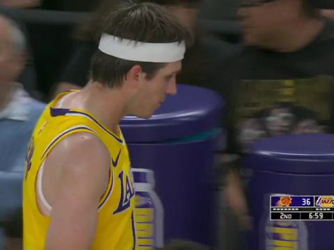 NBA季前赛：太阳vs湖人第2节中文解说回放