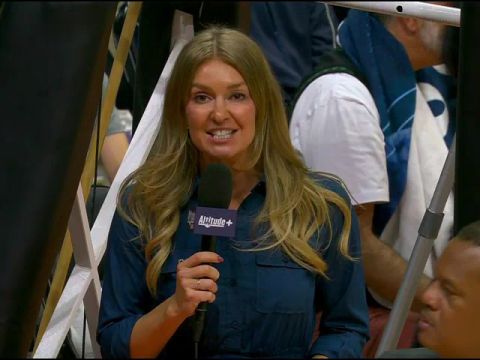 NBA季前赛：森林狼vs掘金英文原声全场回放