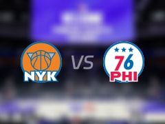 NBA季前赛：尼克斯vs76人录像回放(2025年10月04日)
