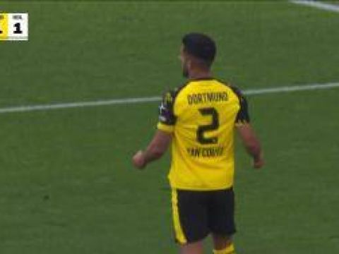 [进球视频] 多特1-1扳平比分 吉拉西做桩分球 扬科托轻松破门