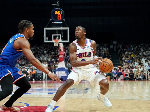 马克西vs尼克斯集锦 登场17分钟拿下16+2+2找到比赛状态