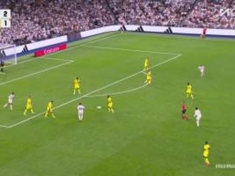 [进球视频]皇马扩大领先优势！迪亚斯禁区倒三角，姆巴佩轻松吃饼