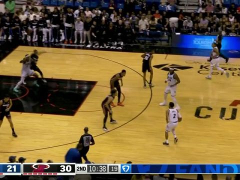 魔术vs热火第2节英文原声回放