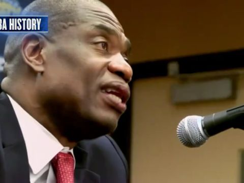 NBA季前赛：森林狼vs掘金第3节中文解说回放