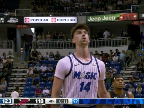 魔术vs热火第4节英文原声回放