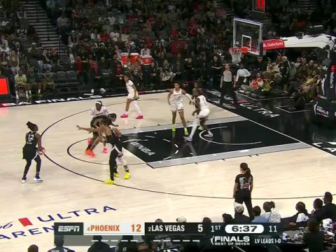 菲尼克斯水星vs拉斯维加斯王牌第1节中文解说回放