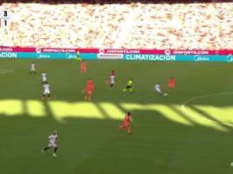 [进球视频]反击打崩巴萨！巴萨补时再丢一球1-4