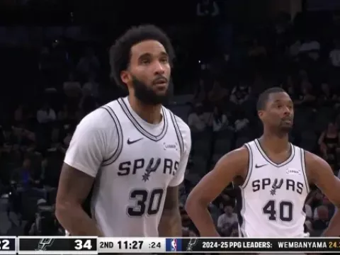 【全场回放】 马刺vs广州朗肽海本