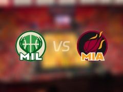 NBA季前赛雄鹿vs热火全场高清中文录像回放(2025年10月07日)