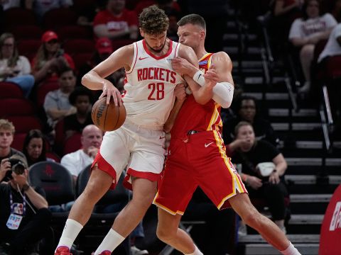 老鹰113-122火箭 申京高效19分率队轻取老鹰