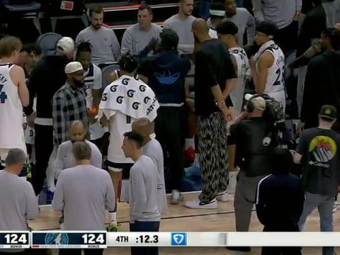 NBA季前赛：步行者vs森林狼第4节中文解说回放