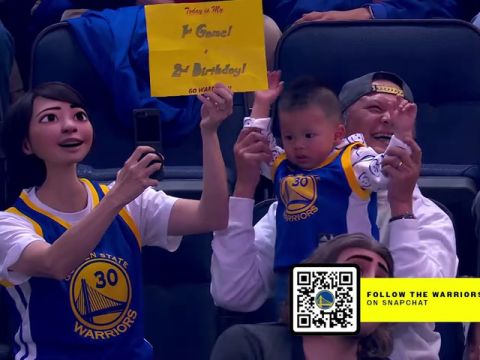 NBA季前赛：开拓者vs勇士第1节英文原声回放