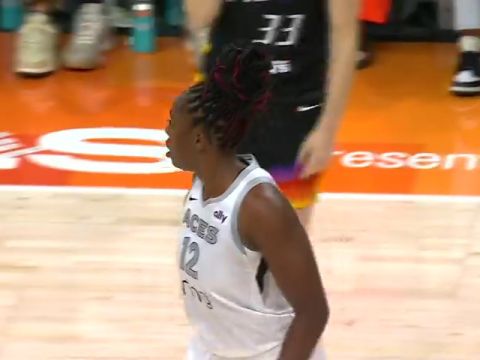 拉斯维加斯王牌vs菲尼克斯水星第3节英文原声回放