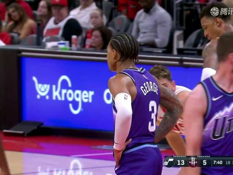 NBA季前赛：爵士vs火箭中文解说全场回放