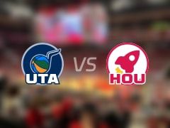 NBA季前赛：爵士vs火箭录像回放(2025年10月09日)